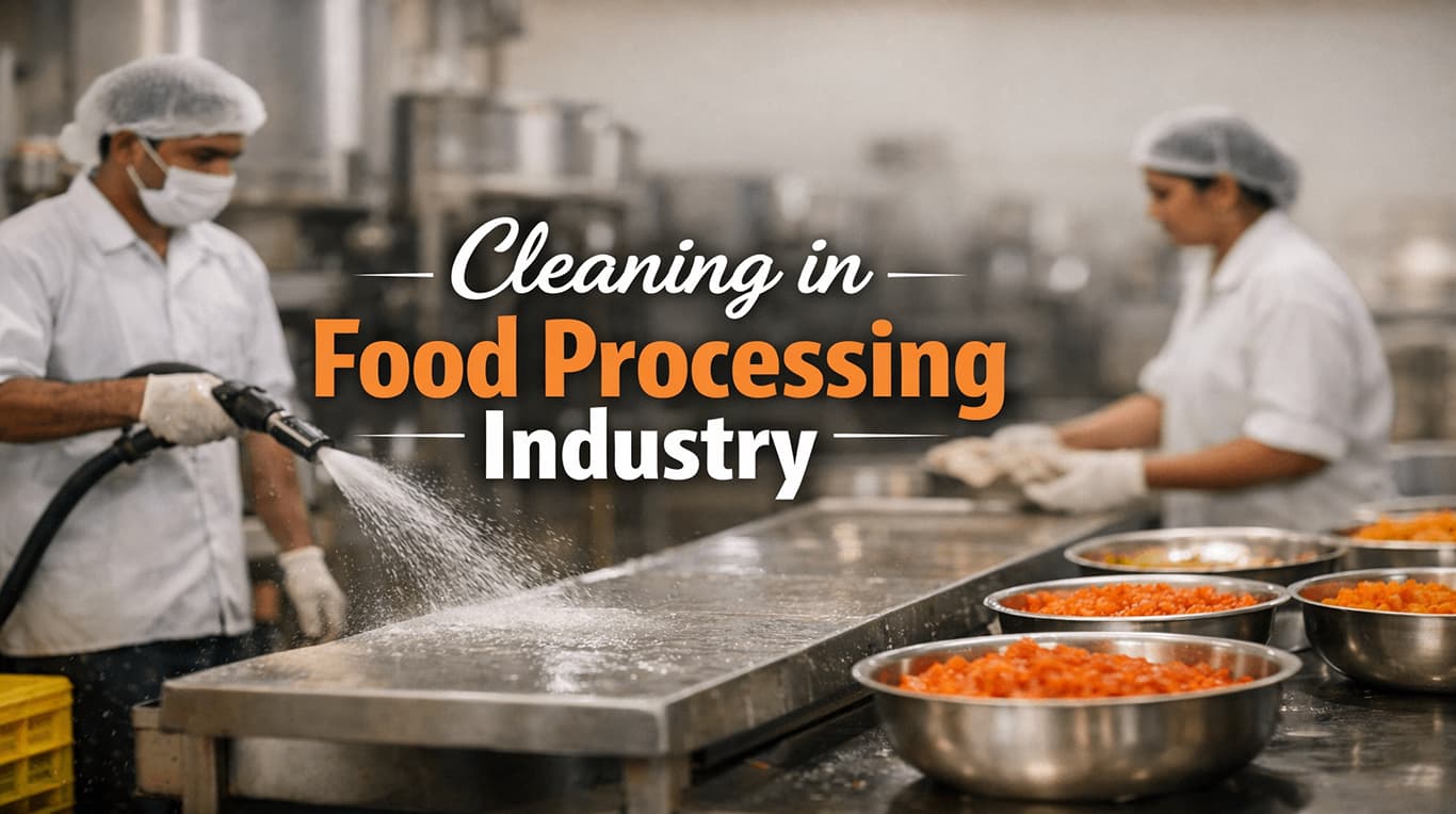 Why Cleaning in Food Processing Industry Is Critical for Safety and Compliance