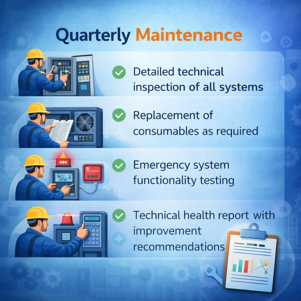 Quarterly Maintenance